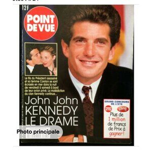 POINT DE VUE 2661 Deces John John Kennedy Bessette Pietragalla Venitian Targui